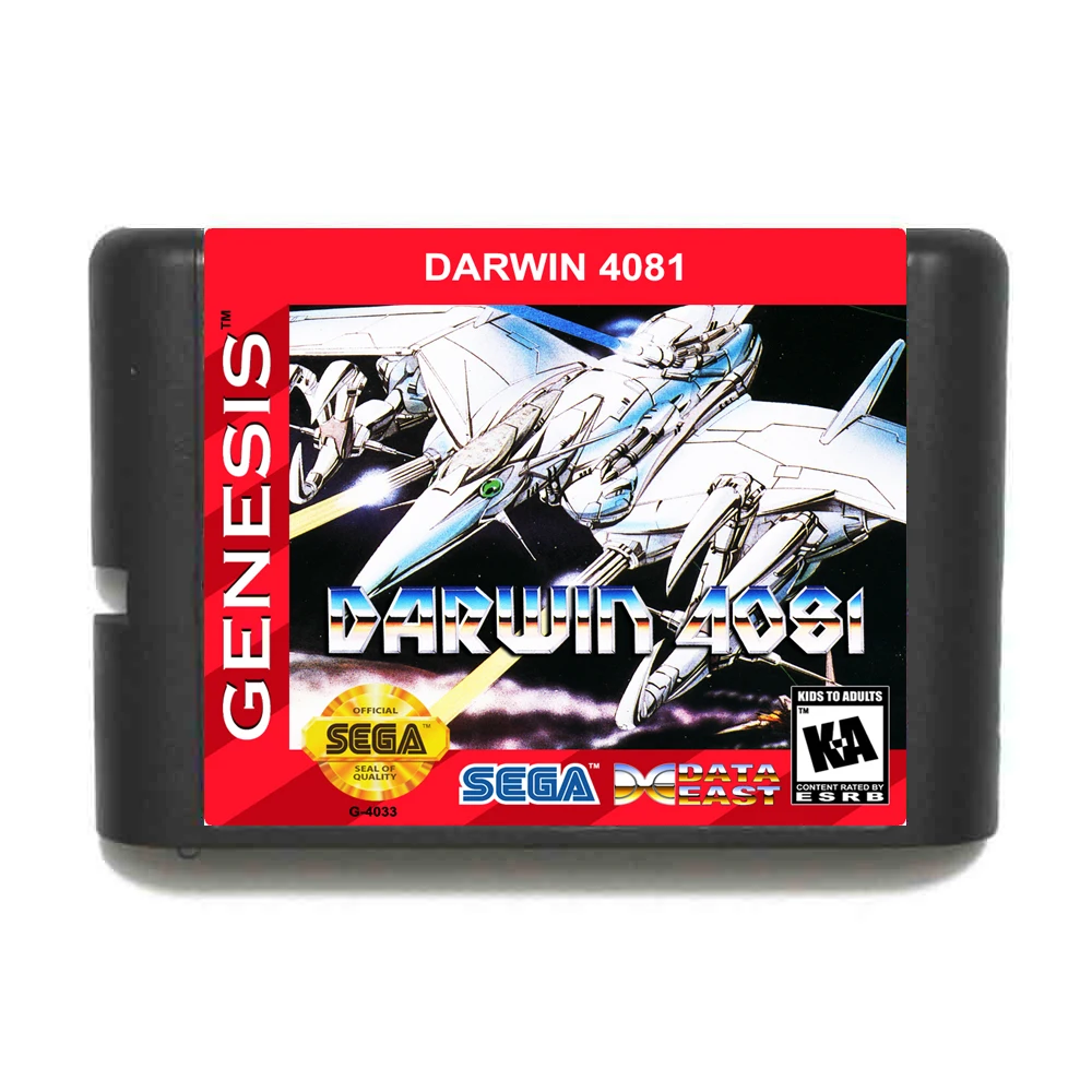 16-битная игровая карта Darwin 4081 для Sega Mega Drive Genesis | Электроника