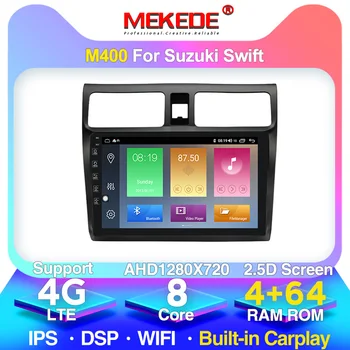 

MEKEDE M400 4G+64G 1024x600 Android 10 DSP Car Radio Multimedia Player For Suzuki Swift 2003-2010 2007 Navigation GPS 2 din DVD