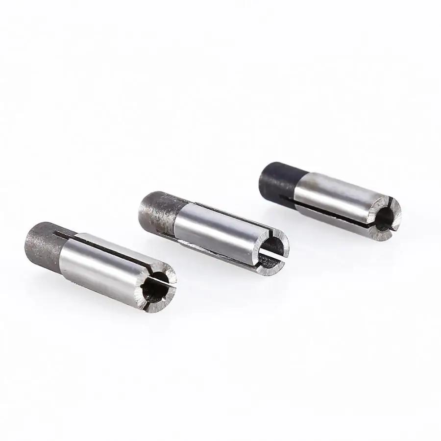 

Wood Cutter 6mm to 3.175mm Precision Engraving Bit CNC Router Tool Adapter for Collet Drill Bit Adapter Set
