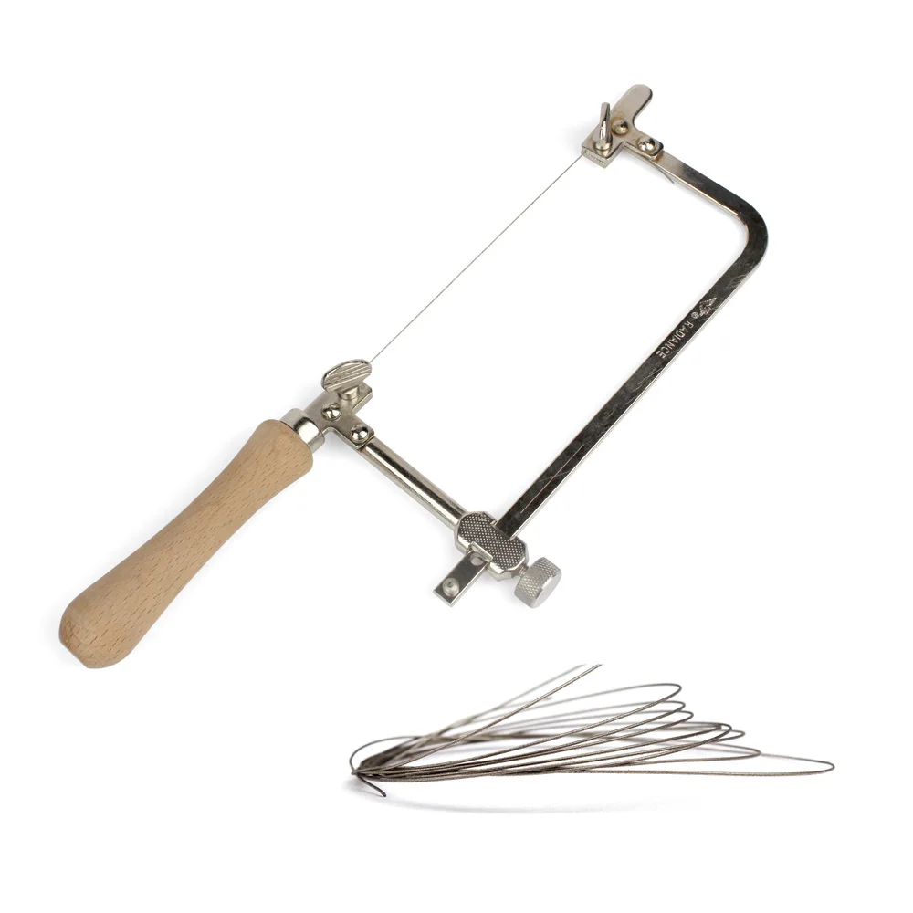 With Wire Saw Z-LION, 1 шт., каркасная пила, стальная рама с 2 м алмазной проволокой, пила для сухого влажного использования, нефрит, металл, Многофункциональный ручной инструмент - Цвет: With Wire Saw