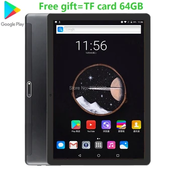 

New Android 9.0 tablet 10 inch 3G Phone Call Quad Core 2G+32GB ROM+TF card 4 Cores Dual SIM Cards 1280*800 IPS 5.0MP tablet Gift