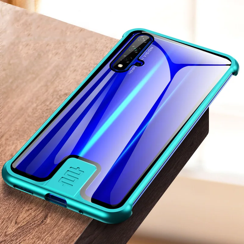 push-pull чехол для huawei mate 20 Pro Nova 5 Honor 20 9H закаленное стекло чехол для телефона s жесткая задняя крышка металлический стеклянный чехол для телефона
