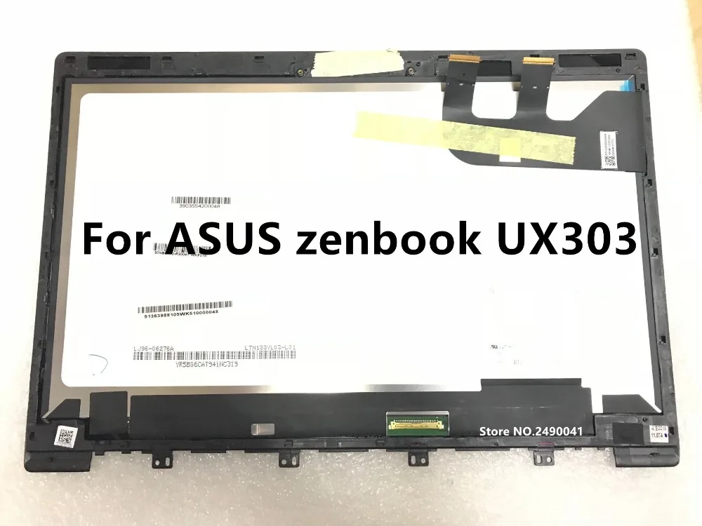 13," ЖК-дисплей с сенсорным экраном для ASUS zenbook UX303 3200*1800