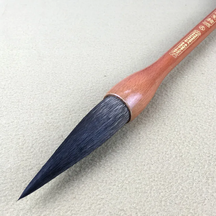 Caneta para Couplets Funil em Forma de Caneta Caligrafia Escovas Mouse Whisker Chinesa Escrita Pintura Escova 2 para couplets escrita pintura caligrafia funil em forma de caneta escova