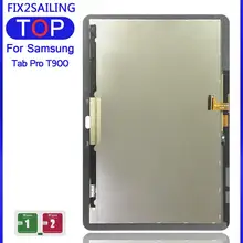 ЖК-дисплей для Samsung Galaxy Tab Pro T900 SM-T900 ЖК-дисплей с сенсорным экраном дигитайзер сенсоры полная сборка панели