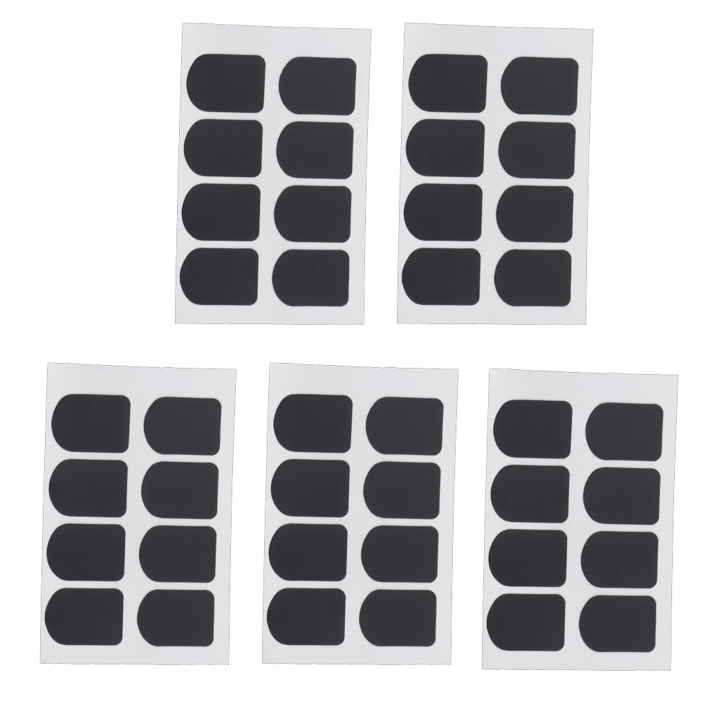 40 Pieces Soprano Rubber Mouthpiece Patches Cushions Pad Tooth