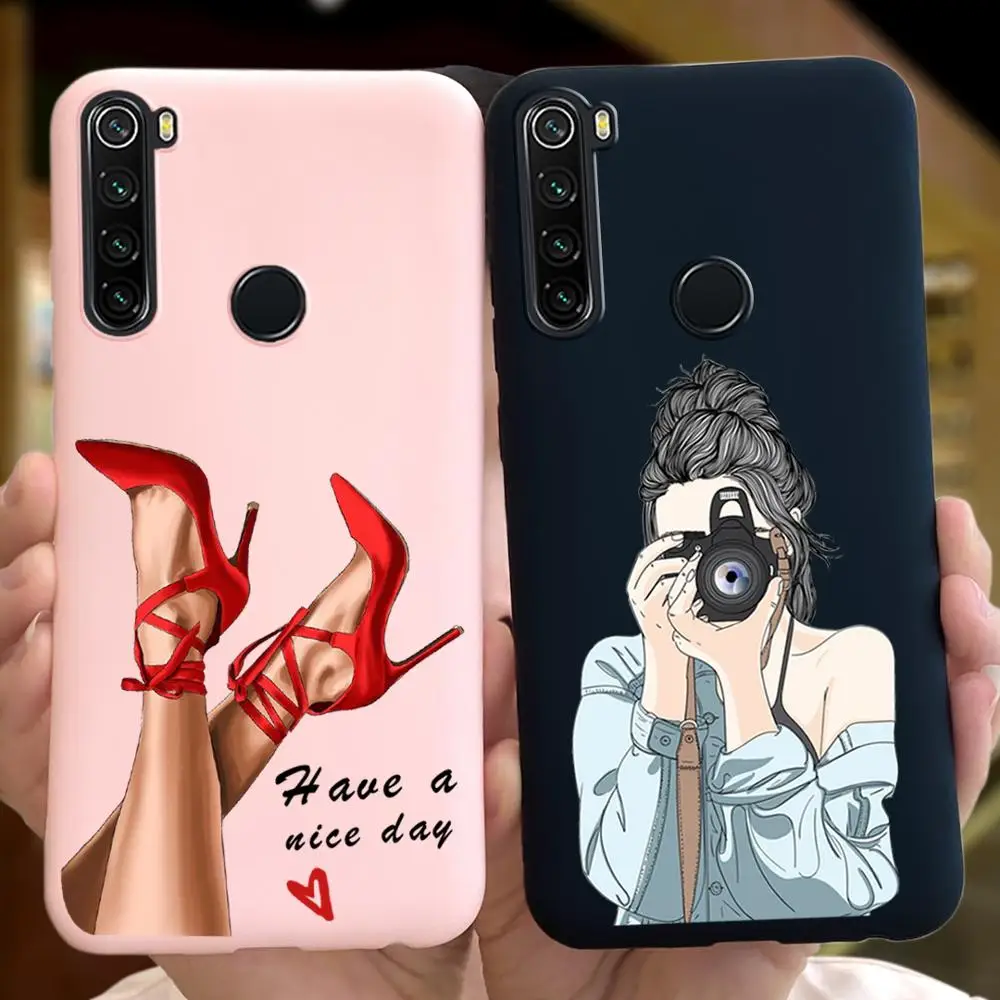 Чехол для Redmi Note 8 T Xiaomi Note8 Pro 8Pro мягкие матовые Силиконовые чехлы карамельных