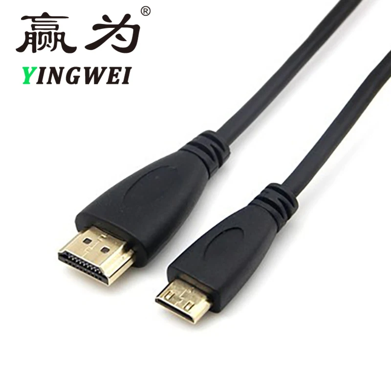 Мини-hdmi-hdmi кабель 1,4 1080P 3D кабель для HDTV сплиттер Коммутатор HDMI сплиттер удлинитель Переключатель кабель HDMI 1 м 1,5 м