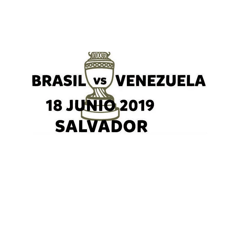COPA Америка BRASIL Final MATCH Подробная информация патч матч Дата Бразилия Аргентина Перу Uruguay Chile Colom-bia Match Подробная информация патч - Цвет: brasil vs venezuela