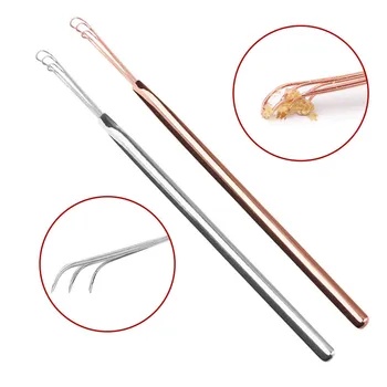 

1pc Stainless Steel Ear Pick Cleaner Dig Ear Curette Tools Ear Cleaning Tool Health Care Digging Earpick Cleaner Ear Spoon