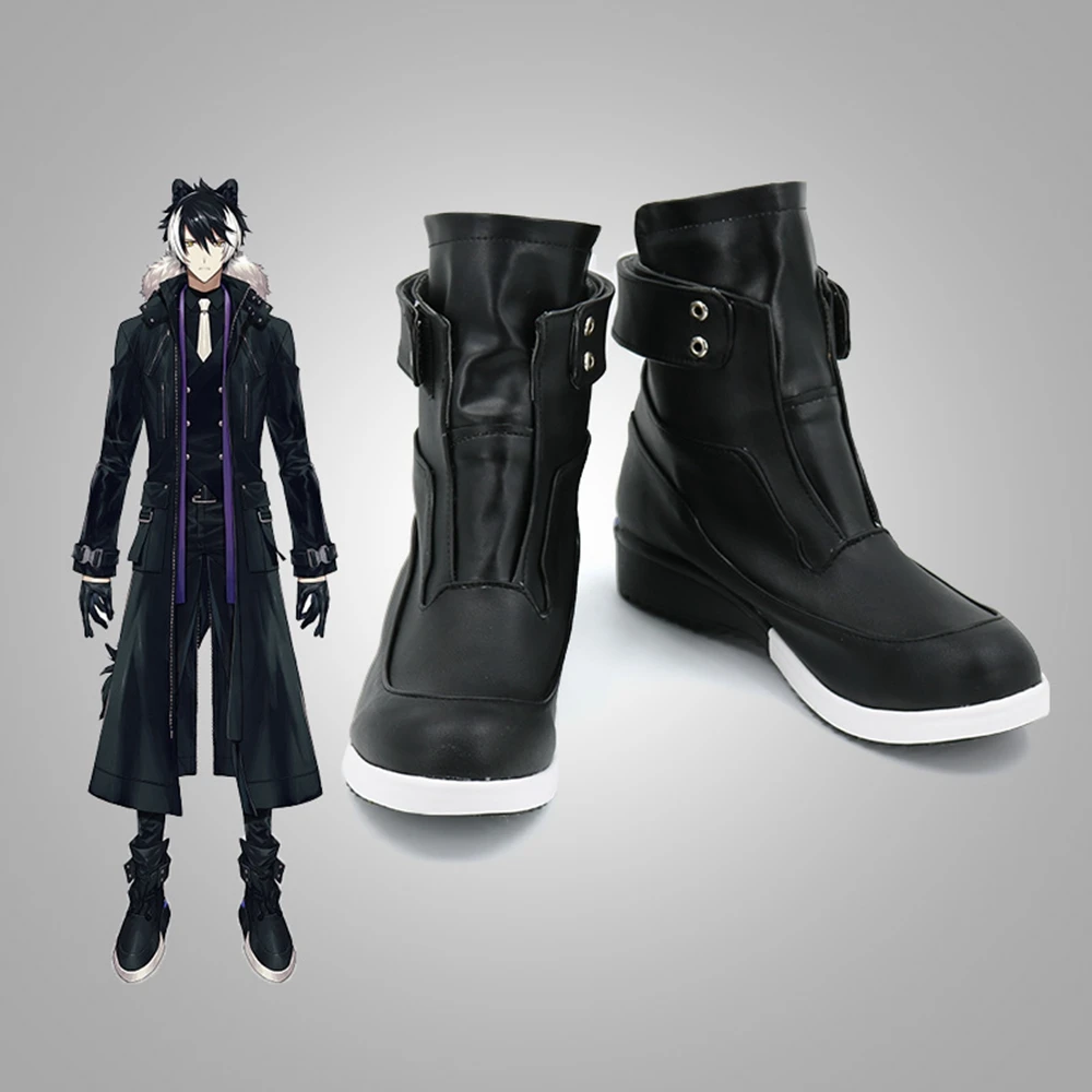Унисекс аниме Cos Kageyama Shien Косплей костюмы обувь сапоги Хэллоуин Рождественская