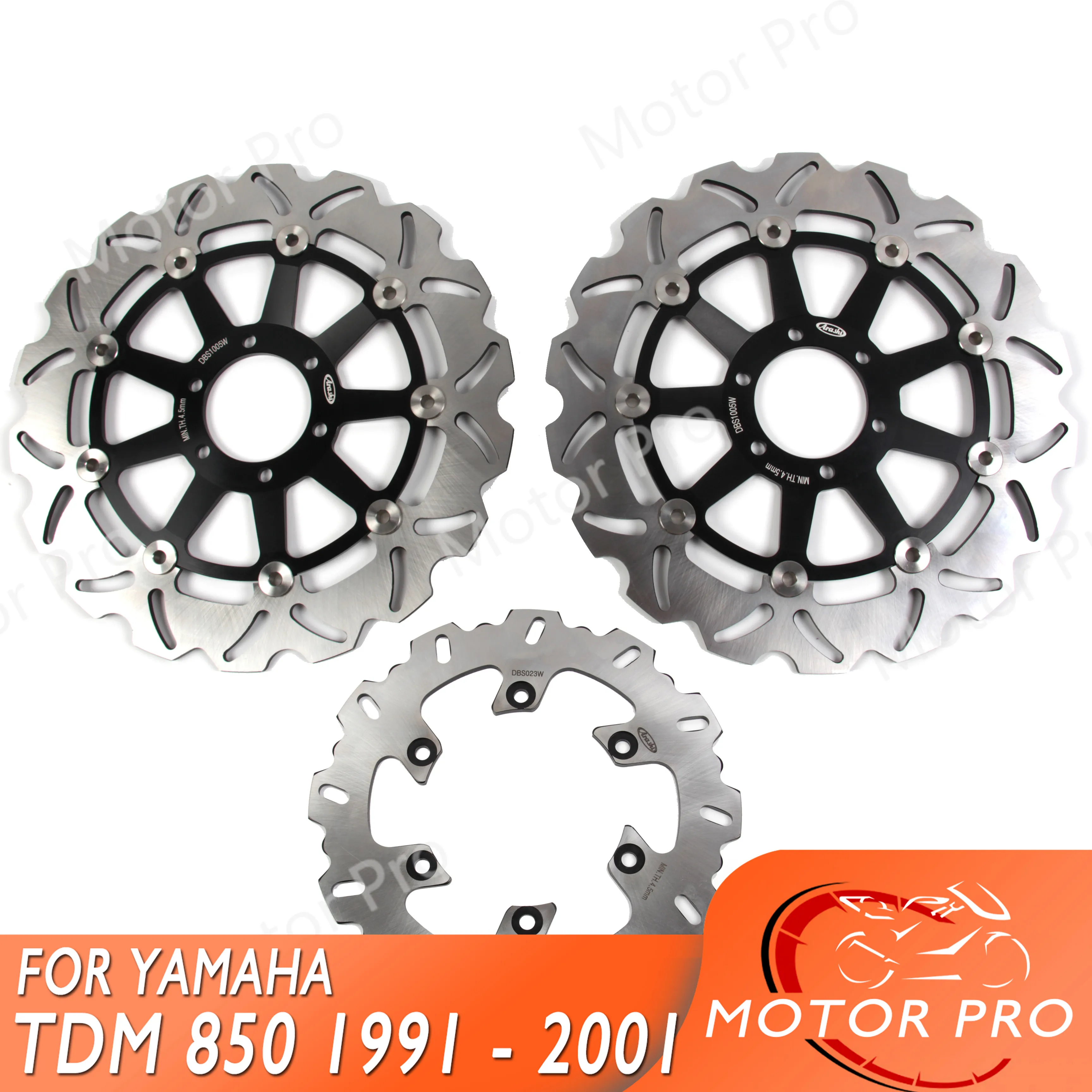 Для Yamaha TDM 850 1991 2001 передний задний тормозной диск ротор мотоцикла TDM850 1992 1993 1994 1995