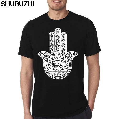 

t shirt esoteric illuminati from the hand of fatima eye triangle pagan Muslim wicca pentacle sbz4407