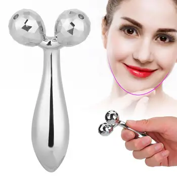 

Portable 3D Roller Face Massager Face Lifting Firming Tool Face Body Slimming Roller