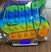 Nowa duża gra Popp zabawka spinner Rainbow szachownica Push Bubble Popper Fidget zabawki sensoryczne dla rodzic-dziecko czas interaktywna gra tanie tanio CN (pochodzenie) MATERNITY W wieku 0-6m 7-12m 13-24m 25-36m 4-6y 7-12y 12 + y 18 + AS SHOW Chiny certyfikat (3C) Do jazdy