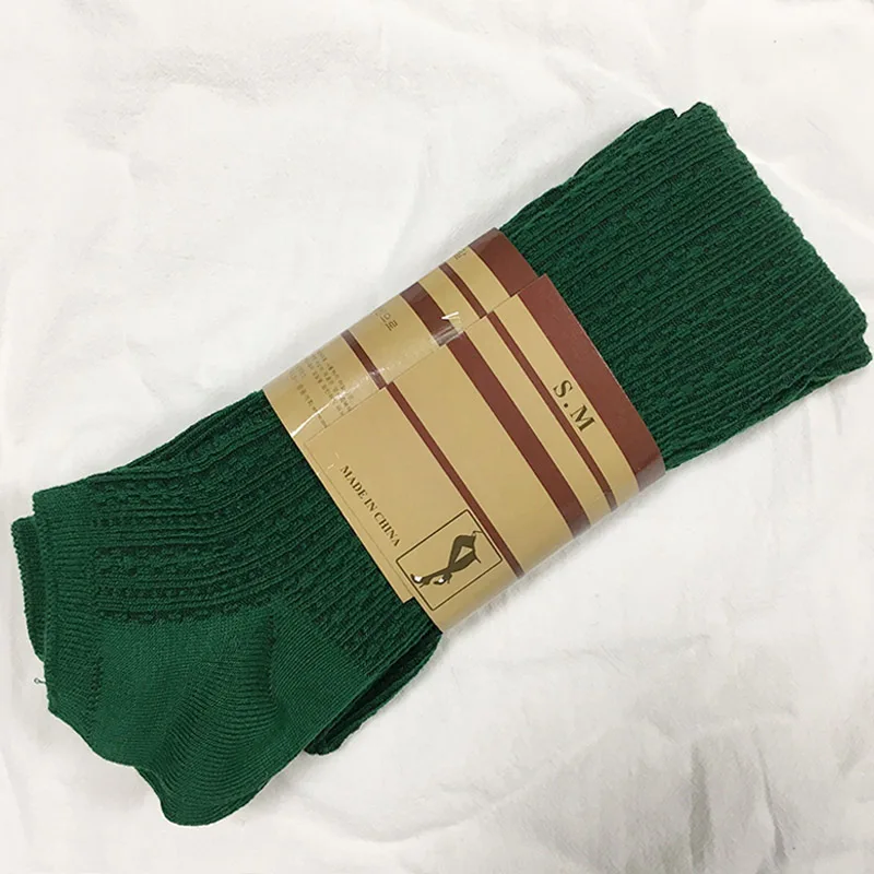 Dark green Хит, теплые леггинсы, женские зимние плотные леггинсы, обтягивающие, повседневные, тянущиеся, вязаные штаны, одноцветные, зимние, теплые леггинсы для женщин - Цвет: Dark green