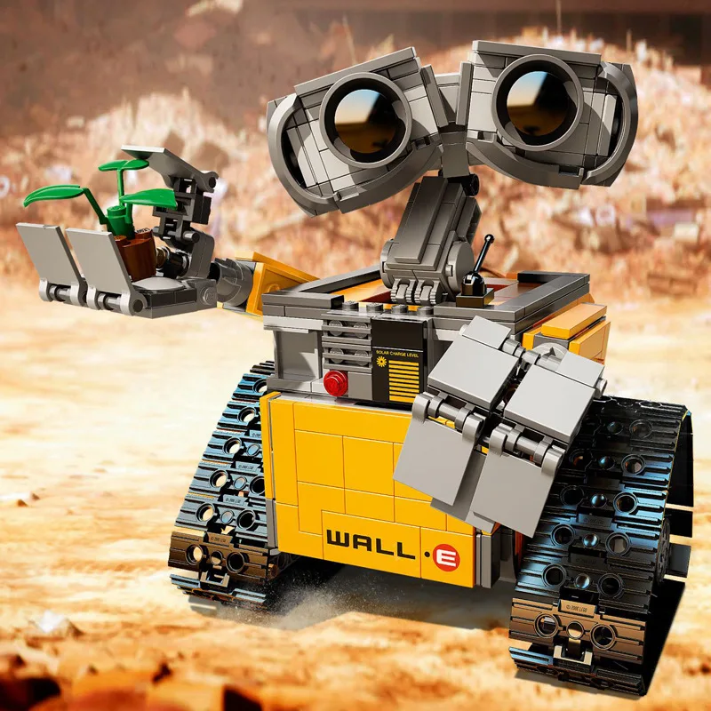 Construcción del Robot de la Guerra de Las Galaxias para niños, 16003, 687 Uds., Ideas, modelo, Kits de construcción, bloques, educativo, juguetes, regalos