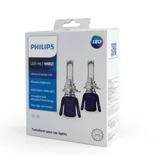 פיליפס LED H4 H7 9003 Ultinon חיוני LED רכב Hi/lo Beam 6000K בהיר לבן אור אוטומטי פנס h8 H11 H16 9005 9006 HB3 HB4(China)