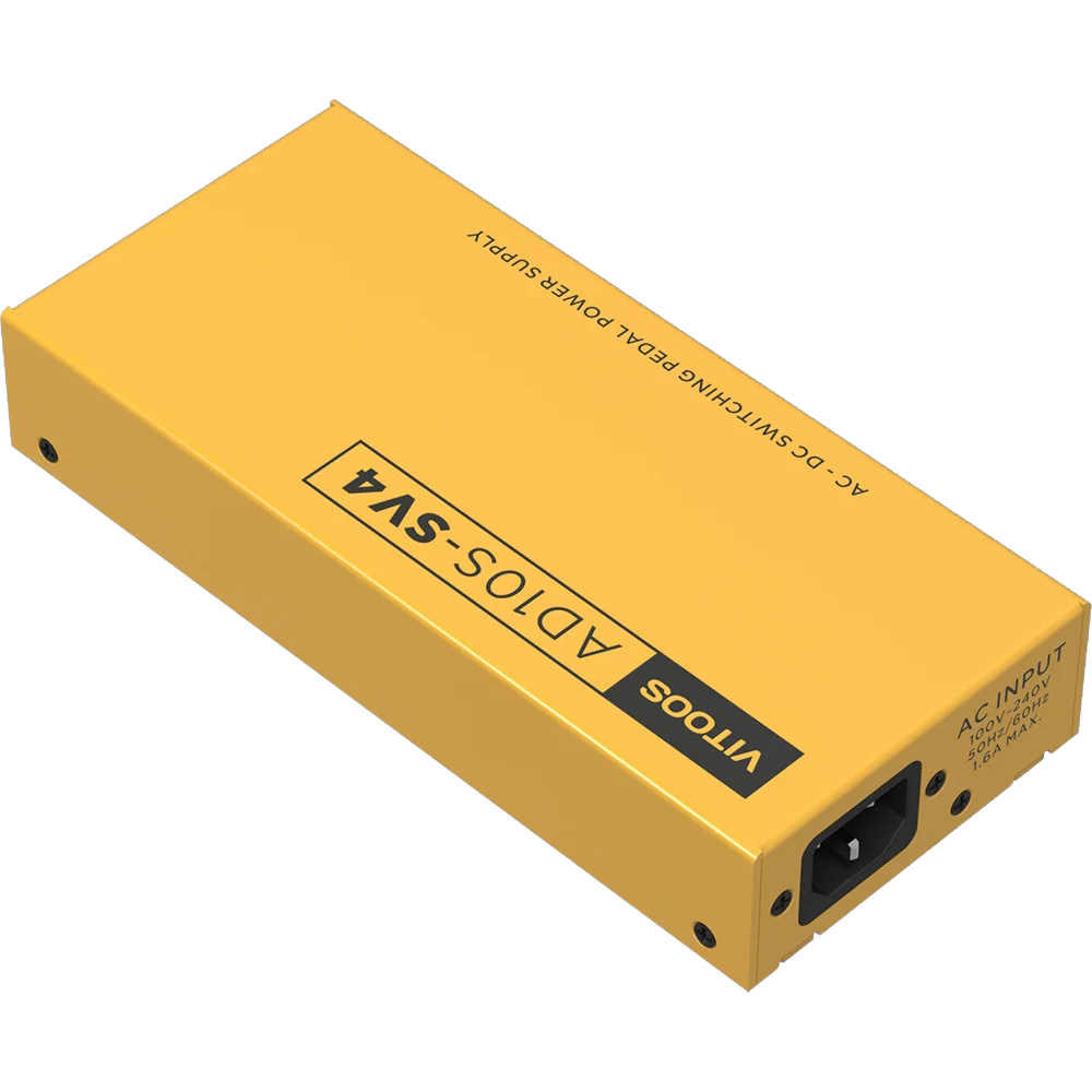 VITOOS AD10S-SV4 Effect Pedal Power Supply Fully Isolated Filter Ripple Noise Reduction High Power Digital Effector