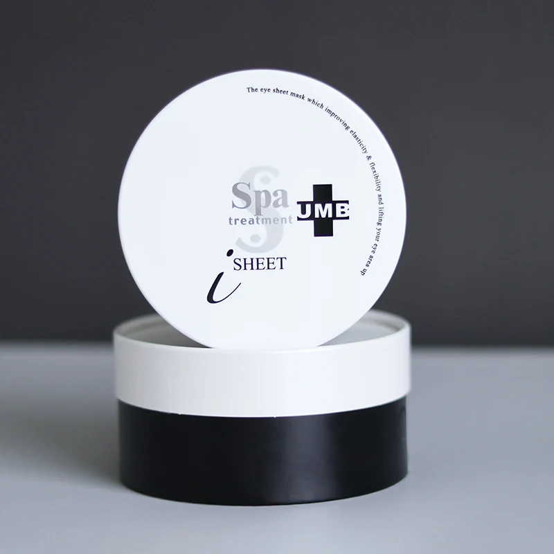 Ceny Oryginalny japonia Spa TreatmentAging pielęgnacja oczu maska UMB Stretch iSheet 60 sztuk twarzy Anti Aging usunąć zmarszczki drobne linie 110ml surowicy