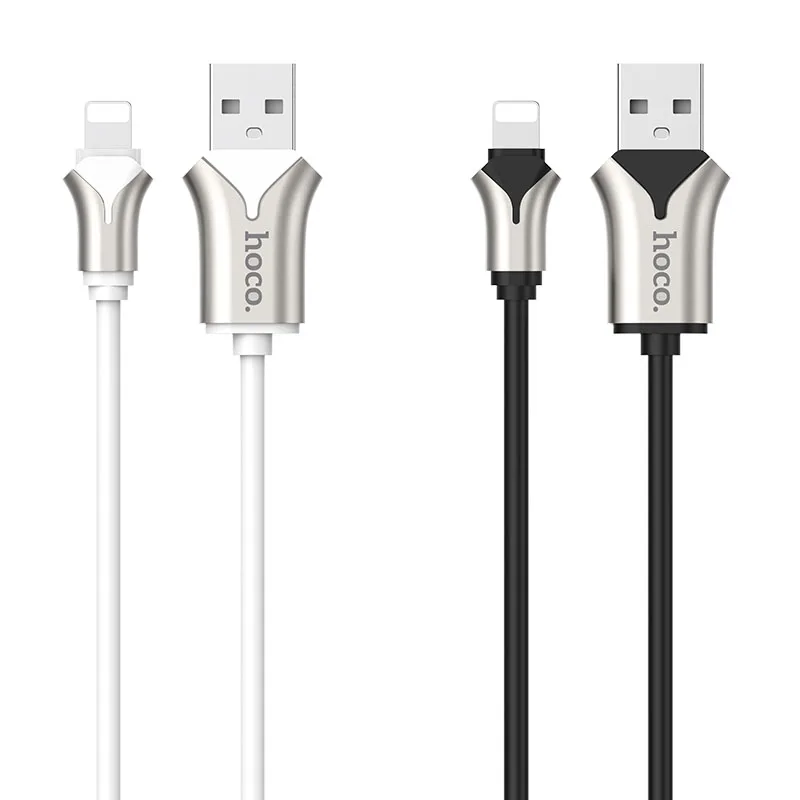 HOCO U67 20 шт./лот 1,2 м Прочный USB кабель для iPhone кабель Micro кабель для samsung USB кабель зарядное устройство провод