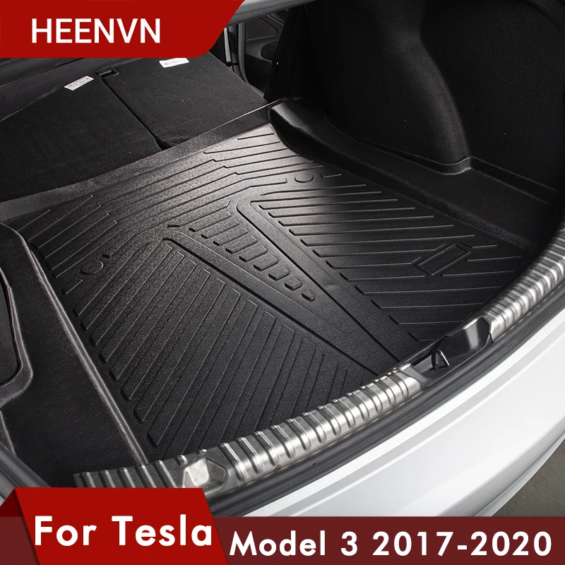 Автомобильные коврики для багажника Heenvn Model3 Tpe Tesla model 3 аксессуары Model Three