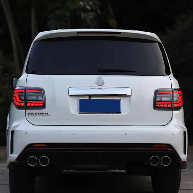 Автомобильный задний фонарь для Nissan Patrol Y62 задние фонари 2012- тормозной запас поворота