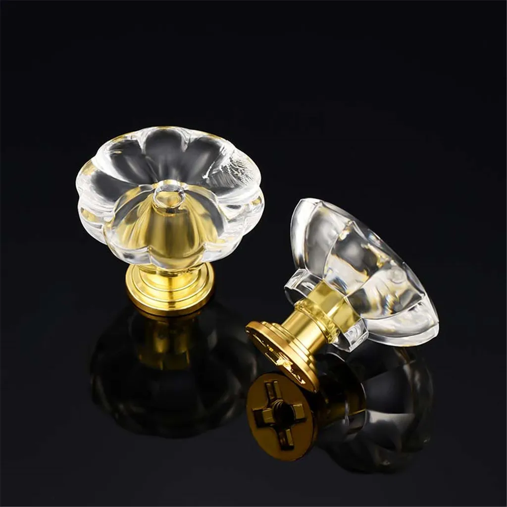 10 шт кристалл алмаза ручки покрытие акриловое Стекло шкаф для выдвижных ящиков