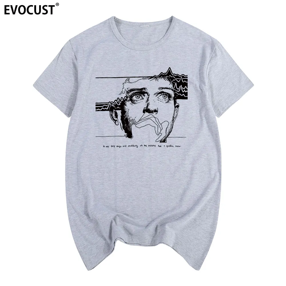 Joy Division Ян Кертис футболка в стиле панк-рок 2019 хлопковая Мужская новая женская