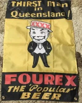 Photo color XXXX man qld beer flag 90*150cm60*90cm Size Polyster arty Indoor and Outdoor A decorative flag Banner - Цвет: Photo color