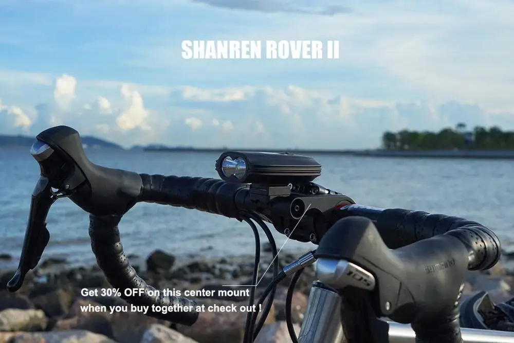 SHANREN ROVER II велосипедный головной светильник с зарядкой от USB 800LM супер яркий велосипедный светильник OLED велосипедный передний светильник