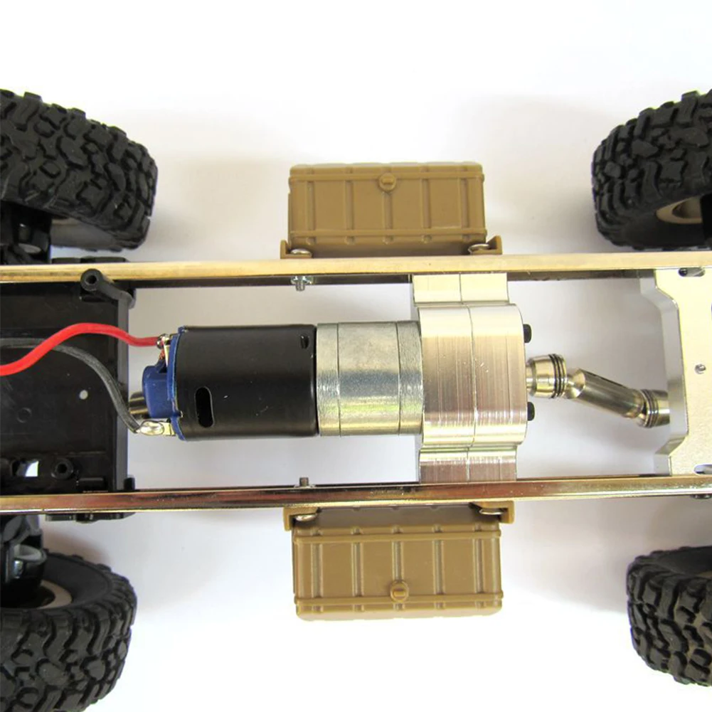Шестиприводные DIY модифицированные RC автозапчасти четыре колеса без мотора модель игрушки раздаточная коробка комплект аксессуары для WPL B16 B24