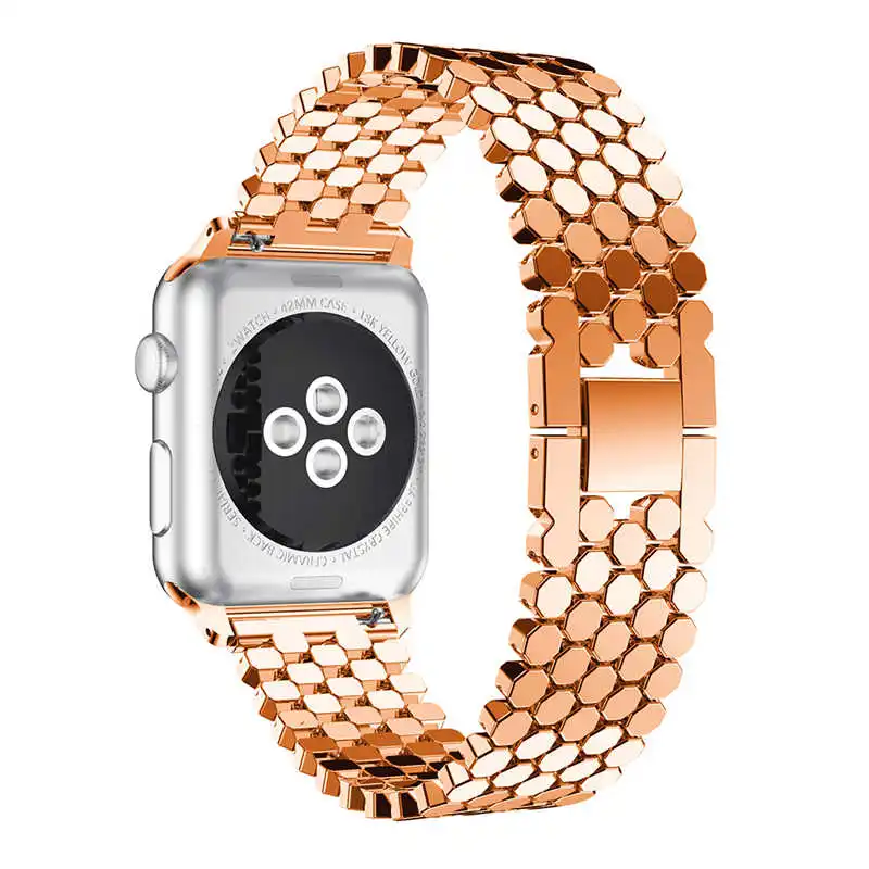 LOVERONY цинковый сплав ссылка ремешок 42 мм, 38 мм, версия для наручных часов Apple Watch Series 5/4/3/2/1 ремешок для часов для Apple iWatch браслет на запястье