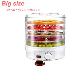 220 В 350 Вт осушитель для пищевых продуктов, фруктов, овощей, травы, мяса, сушильная машина, фруктовые закуски, сушилка для пищевых продуктов с 5 лотками, осушитель воздуха