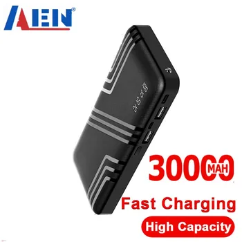 30000麻雀力銀行iphone xiaomiサムスン外部バッテリー銀行デュアルusbポータブル充電poverbankポータブル充電器