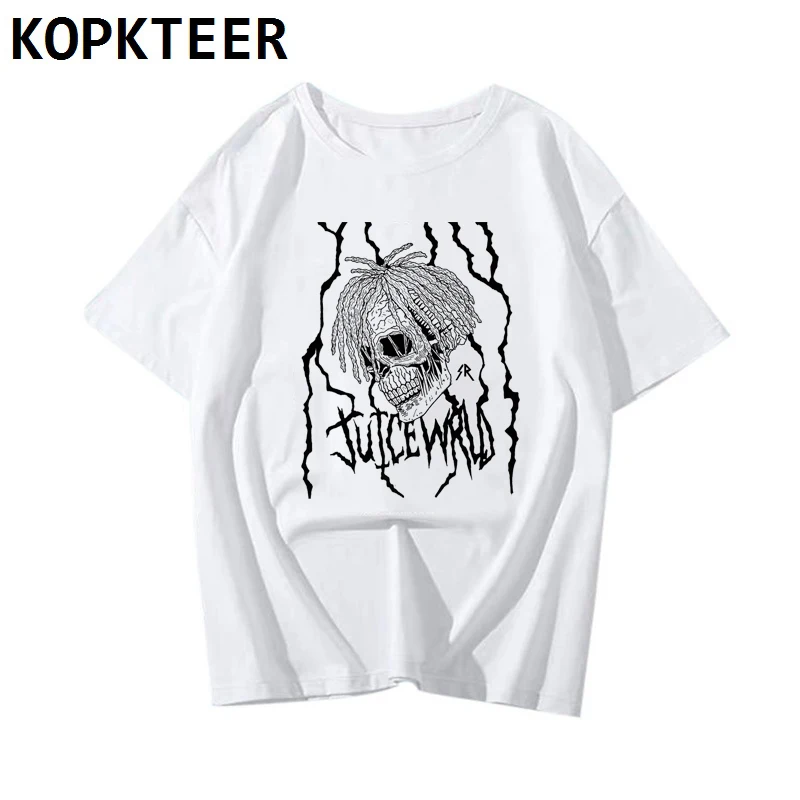 Хип-хоп певец сок Wrld RIP принт Harajuku футболка мужская уличная Рэппер футболка повседневные топы аниме рубашка мужская Camiseta Hombre - Цвет: 8