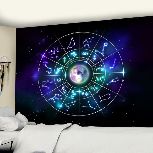 Moon Tarot wall tapestry Mandala tapestry home decoration tapestry psychedelic hippies free delivery wall hanging
