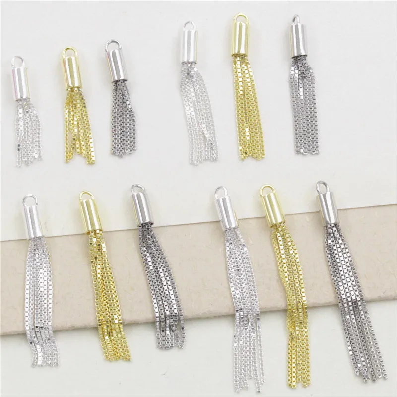 S925 Sterling Silver Ancient Gold Spacer Beads For Jewelry Making Diy  Bracelet Charms Necklace Pendant Earring DIY Accessories - AliExpress