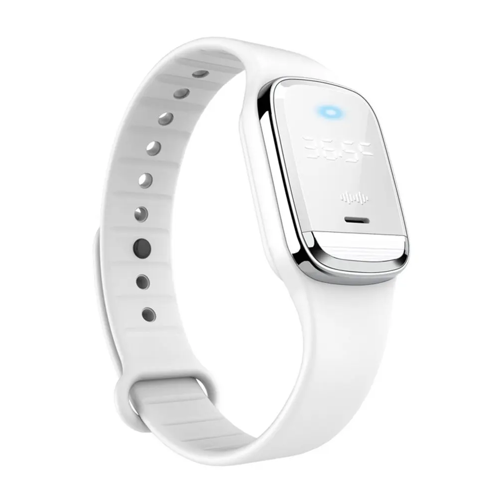 M20 Ultrasonic Mosquito Repellent Bracelet Kids Watch + Clock Temperature Measurement | Дом и сад