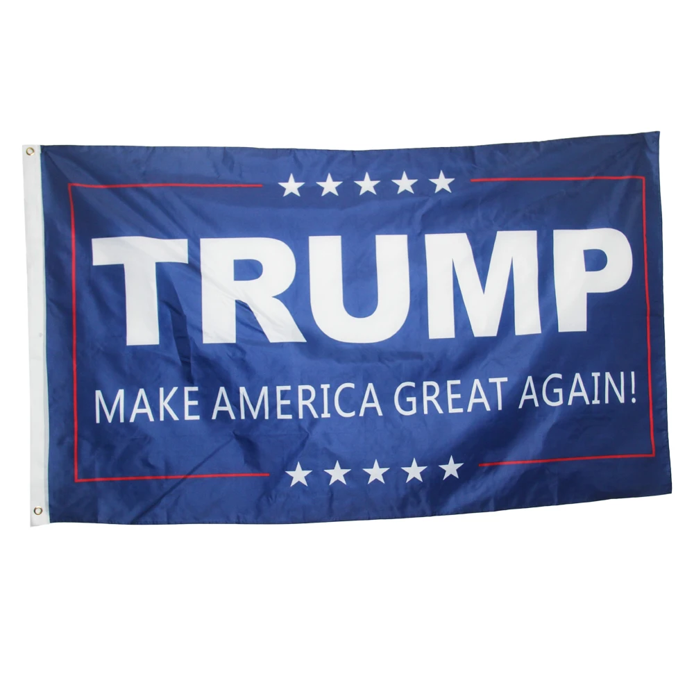 

90 150 Cm American Flag Donald Trump American Flag Brass Grommets High Quality Hot Selling Printed Polyester US Banner