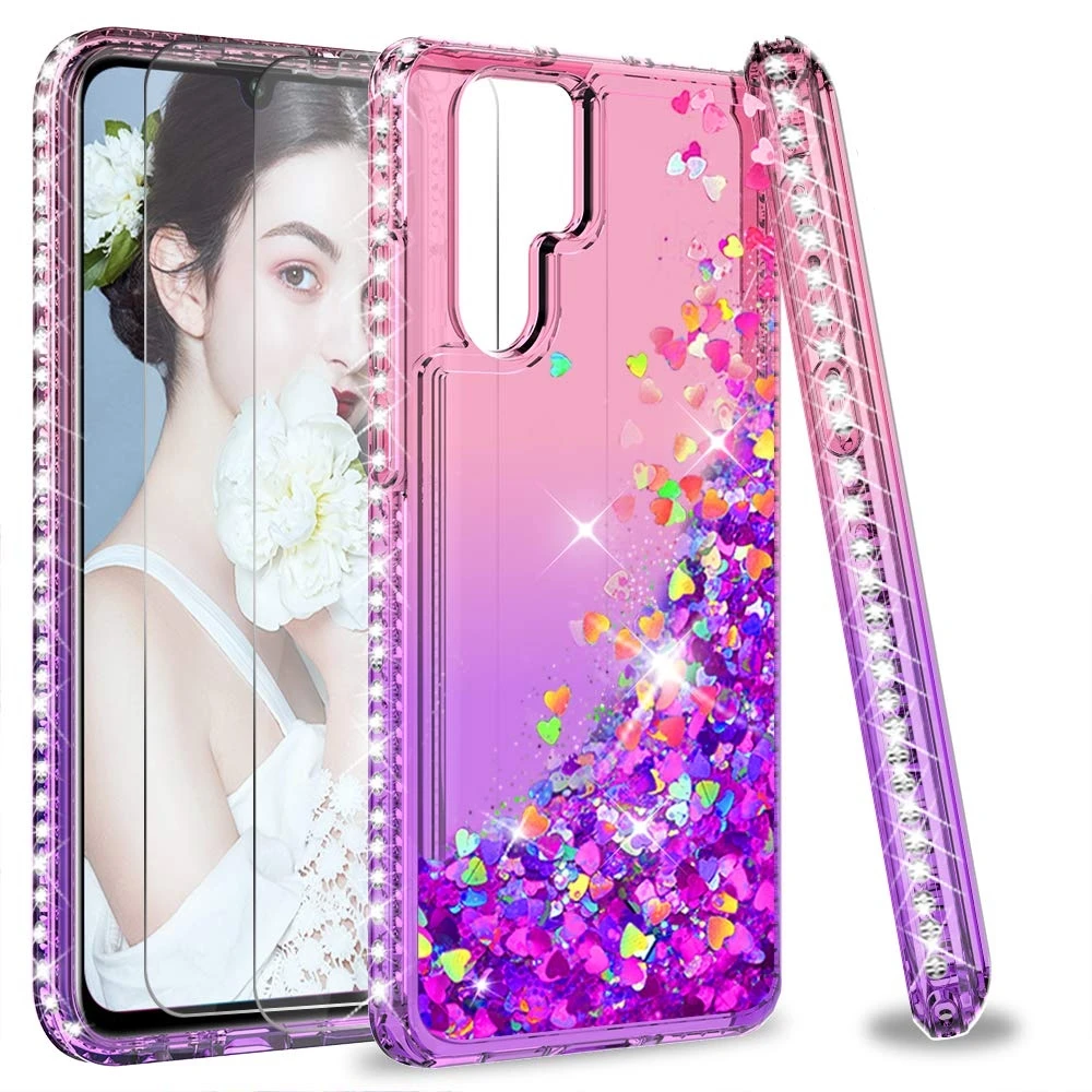 

Diamond Glitter Case For Huawei P30 P20 Mate 20 Lite Pro Y6 Y7 Y5 P Smart 2019 2018 Quicksand Case for Huawei Honor 10 lite 8A