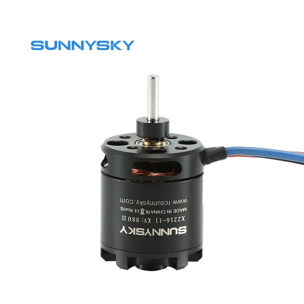 1 шт. SunnySky X2216 2216 880KV 1100KV 1250KV 1400KV II Outrunner бесщеточный двигатель для RC моделей 3D самолетов