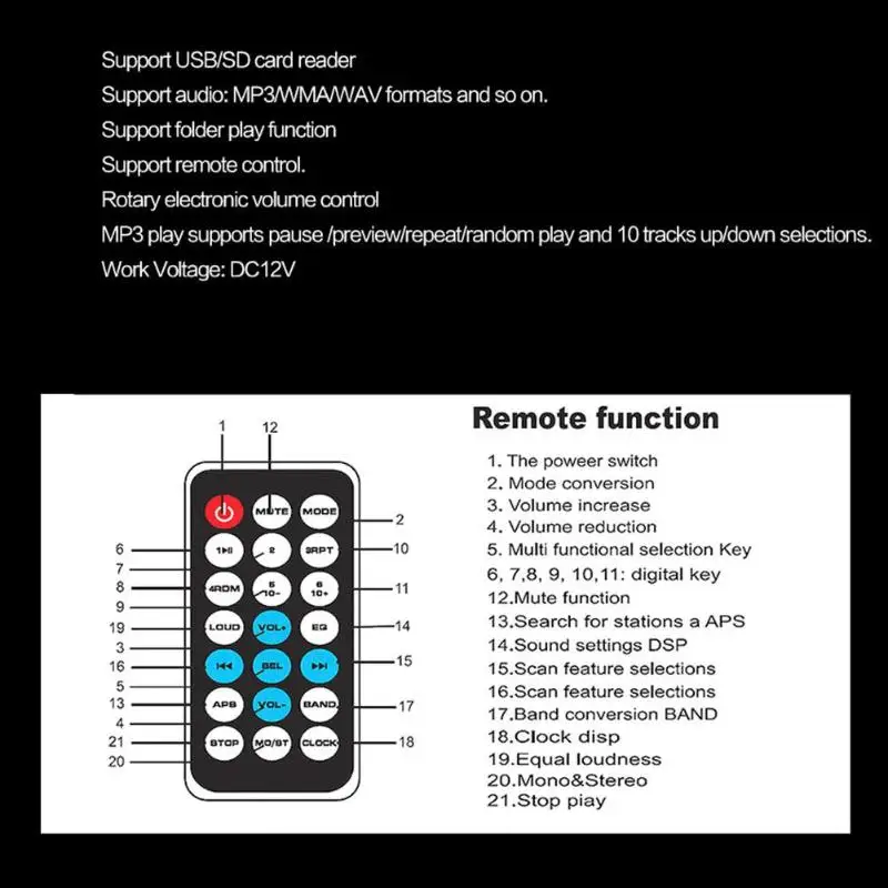 1 Din В-Dash авто радио OLED экран Bluetooth автомобильный стерео аудио mp3-плеер fm-радио 1din Авторадио