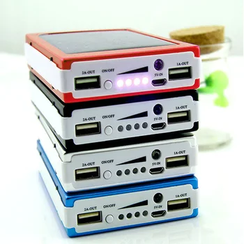 

Dual USB Solar Mobile Power Bank Nesting Portable Battery Charger Box Camping Light PR Sale