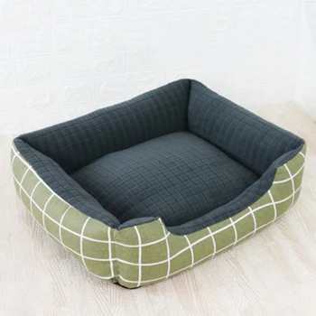 

Square Simple Lattice Pet Kennel Cat Litter Mat Four Seasons Universal Cat bed Dog bed Cartoon Pattern Dog Sleeping Mat Pet Mat