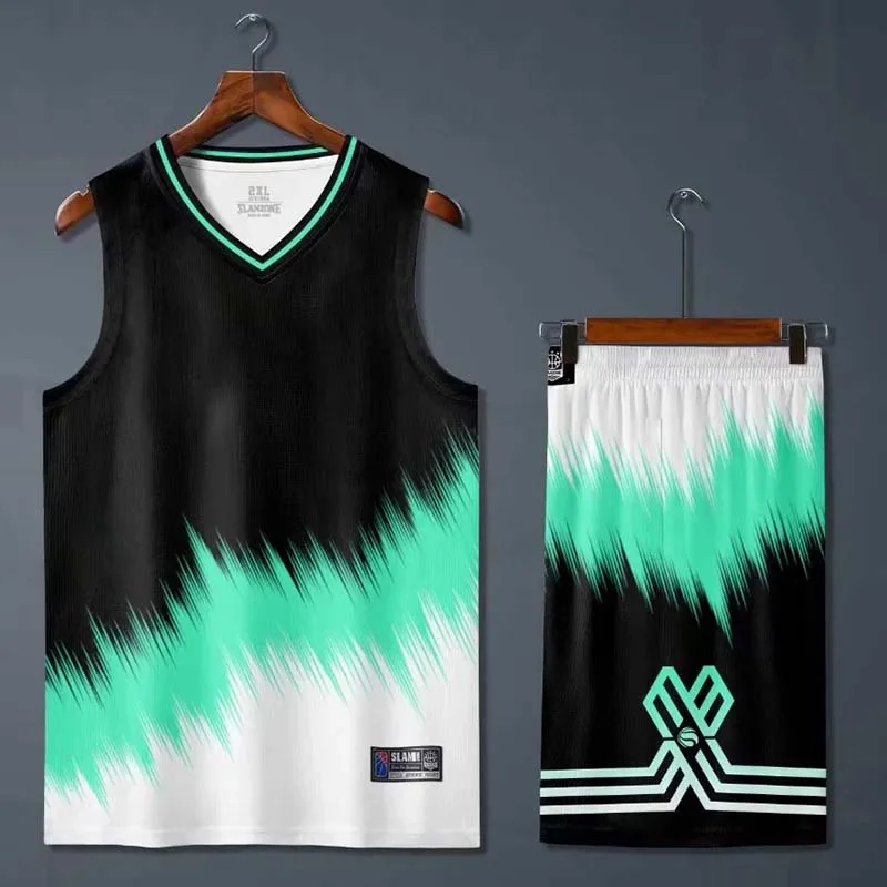 Basketball jersey suits Men Women Blank Team Basketball Shorts Set sports clothes Kids basketball shirt uniform custom men sports suit basketball training clothes