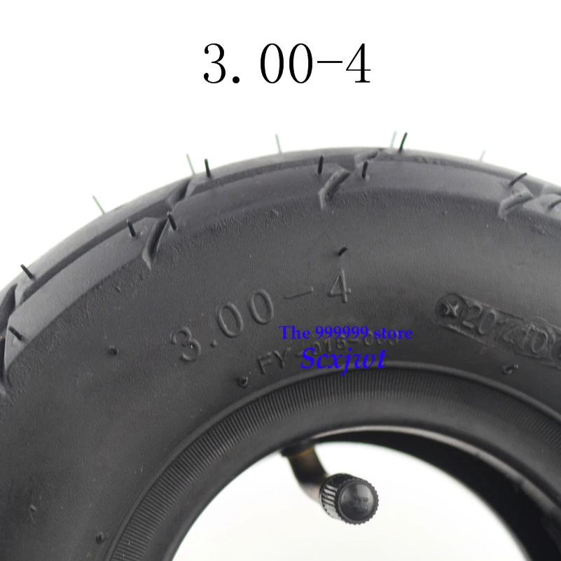 High Quality Tyre 3.00 4 Inner Tube Out Tire for Knobby Scooter Go Kart