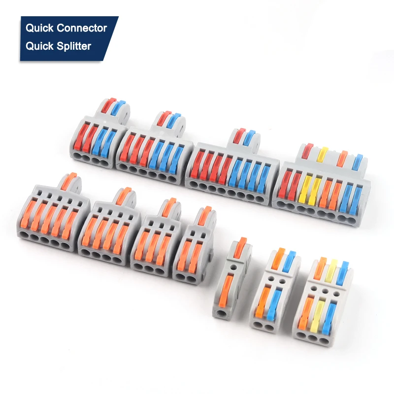 Wire Connector Wire Connector Terminals Electrical Connectors Cable Connector Electrical Connector 5 PCS Quick Wire Cable Connectors