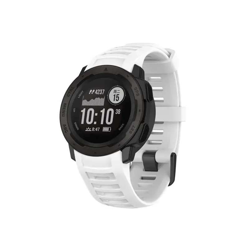 Для Garmin Instinct Смарт-часы ремешок спортивный силиконовый сменный Браслет цветной браслет для Garmin Instinct Correa
