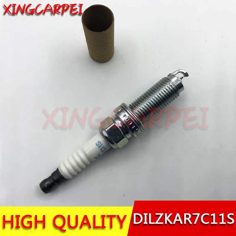 4 шт./лот DILZKAR7C11S 90137 Иридиевые свечи зажигания для- Honda Fit 1.5L DILZKAR7C-11S автозапчасти